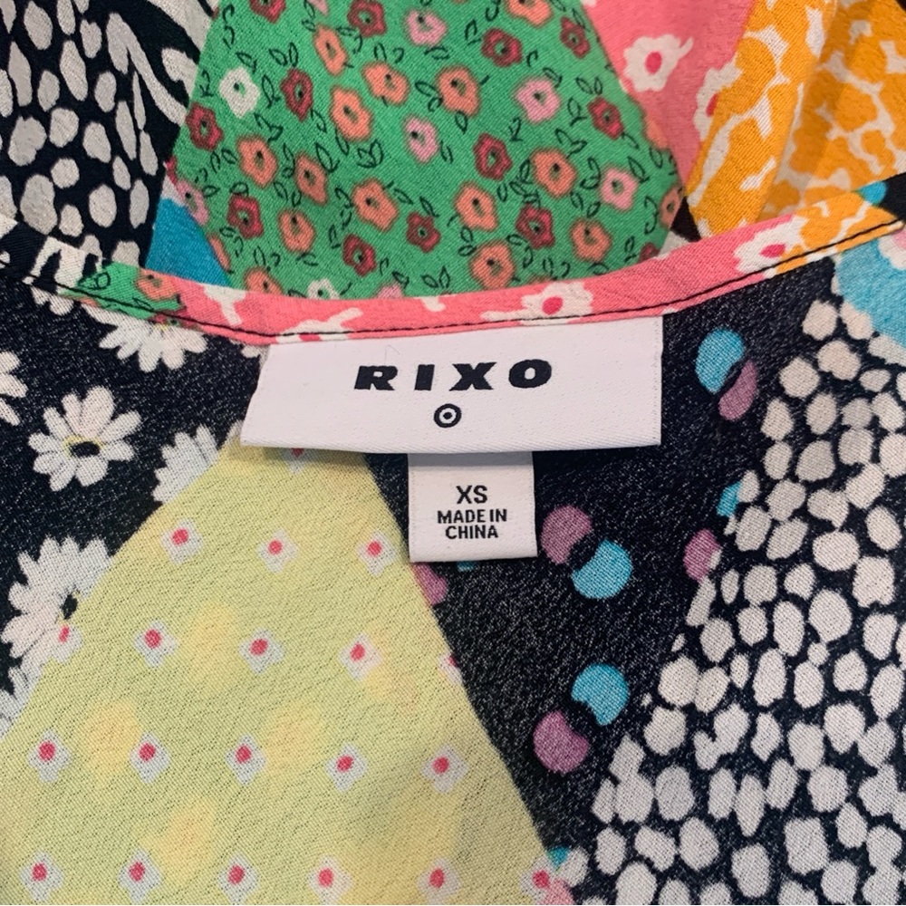 RIXO forTarget Sleeveless Patchwork Slip Dress Size XS - Picture 10 of 14
